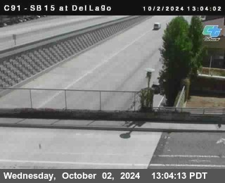 SB 15 at Del Lago bridge