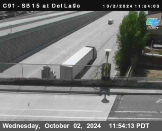 SB 15 at Del Lago bridge