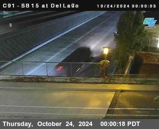 SB 15 at Del Lago bridge