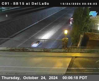 SB 15 at Del Lago bridge