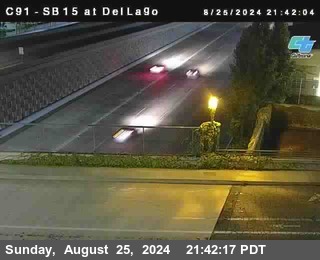 SB 15 at Del Lago bridge