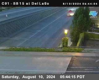 SB 15 at Del Lago bridge