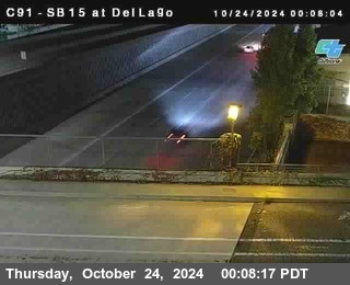 SB 15 at Del Lago bridge