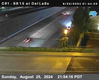 SB 15 at Del Lago bridge