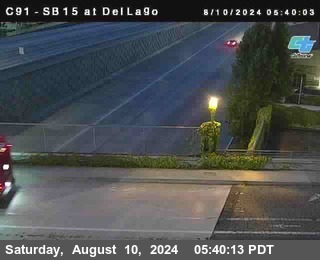 SB 15 at Del Lago bridge