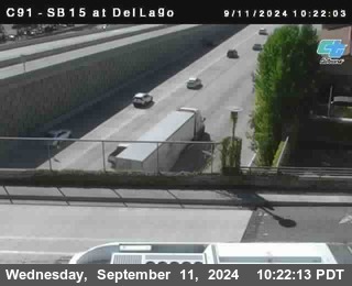 SB 15 at Del Lago bridge