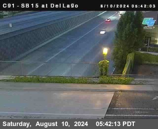 SB 15 at Del Lago bridge