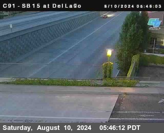 SB 15 at Del Lago bridge