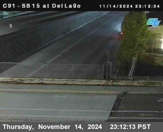 SB 15 at Del Lago bridge