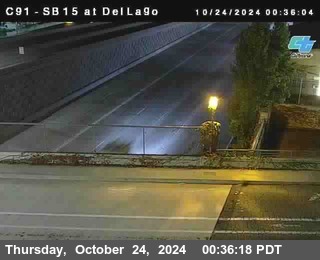 SB 15 at Del Lago bridge