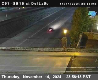 SB 15 at Del Lago bridge