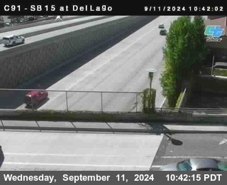 SB 15 at Del Lago bridge