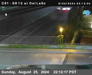 SB 15 at Del Lago bridge