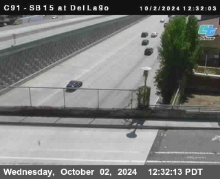 SB 15 at Del Lago bridge