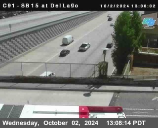 SB 15 at Del Lago bridge