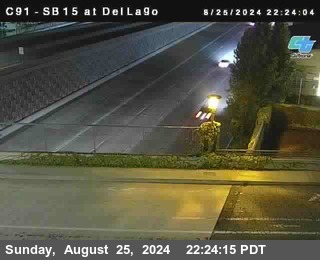 SB 15 at Del Lago bridge