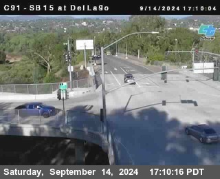 SB 15 at Del Lago bridge