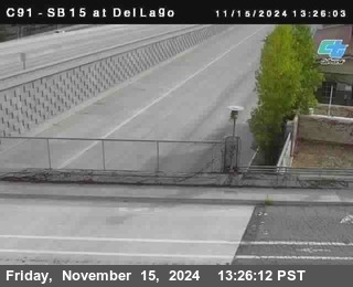 SB 15 at Del Lago bridge