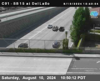 SB 15 at Del Lago bridge