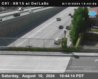 SB 15 at Del Lago bridge