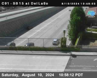 SB 15 at Del Lago bridge