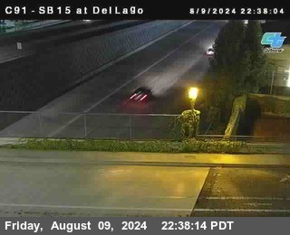 SB 15 at Del Lago bridge