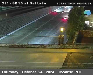 SB 15 at Del Lago bridge