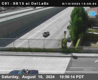 SB 15 at Del Lago bridge