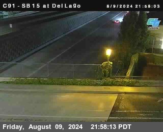 SB 15 at Del Lago bridge