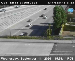 SB 15 at Del Lago bridge