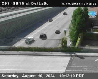 SB 15 at Del Lago bridge