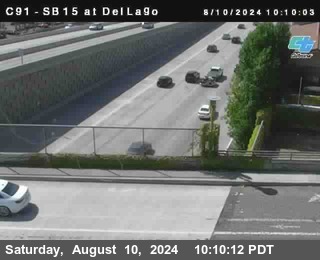 SB 15 at Del Lago bridge