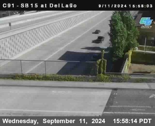 SB 15 at Del Lago bridge