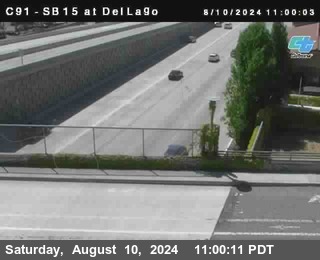 SB 15 at Del Lago bridge