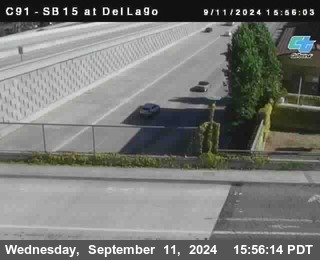 SB 15 at Del Lago bridge