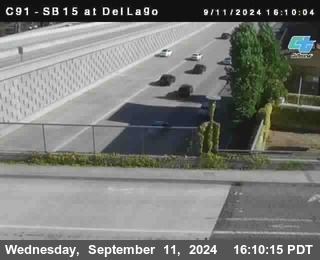 SB 15 at Del Lago bridge