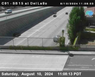 SB 15 at Del Lago bridge