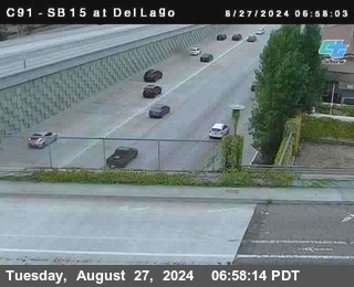 SB 15 at Del Lago bridge