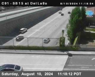 SB 15 at Del Lago bridge