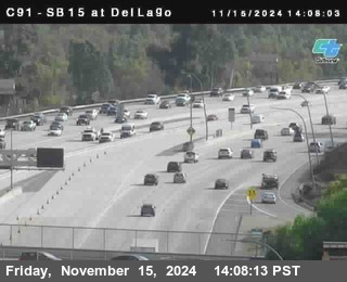 SB 15 at Del Lago bridge