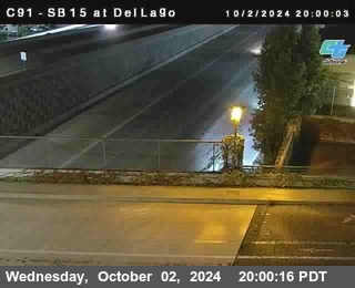 SB 15 at Del Lago bridge