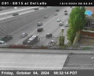 SB 15 at Del Lago bridge