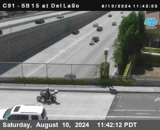 SB 15 at Del Lago bridge