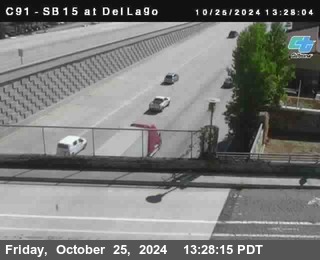 SB 15 at Del Lago bridge