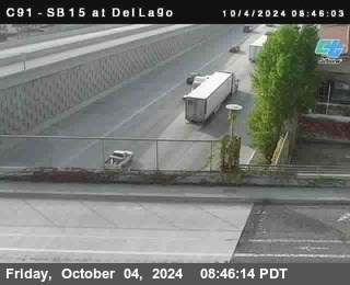 SB 15 at Del Lago bridge