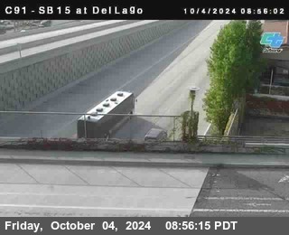 SB 15 at Del Lago bridge