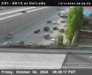 SB 15 at Del Lago bridge