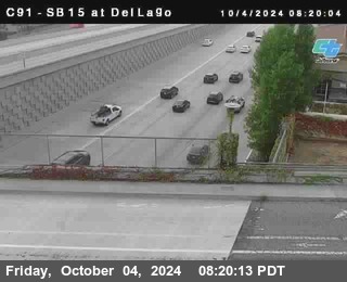 SB 15 at Del Lago bridge