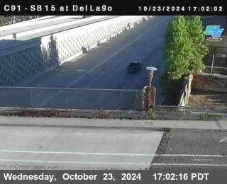 SB 15 at Del Lago bridge