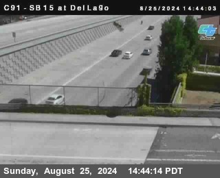 SB 15 at Del Lago bridge